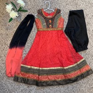 Girls salwar suit, Anarkali